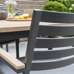 Kettler Elba Outdoor Dining Set, 6 Seats -Ketler Outdoors Shop 0393101 0200 elba dining chair and 0393103 0200 elba dining tablweb 71872.1676982435