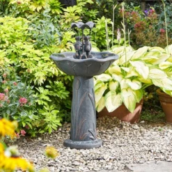 Smart Garden Frog Frolics Solar Water Feature