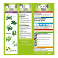 Weedol Lawn Weedkiller Con 500ml -Ketler Outdoors Shop 119196 5010272491968 back 45704.1676287440