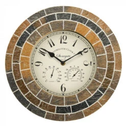Smart Garden Stonegate Mosaic Wall Clock
