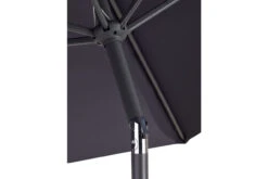 Hartman Balearic Market Parasol - Grey /Dark Grey -Ketler Outdoors Shop 6710405810.S03 80100.1687510071