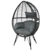 Standing Egg Chair - Black -Ketler Outdoors Shop 841728 48907.1675864473