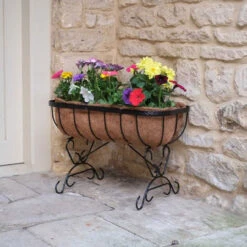 24" Saxon Cradle Planter