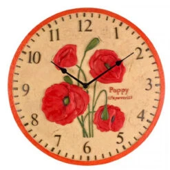 Smart Garden Herbs Wall Clock 12" -Ketler Outdoors Shop 939745 5160003 1 2 3 600 03137.1662993122