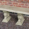 Border Stoneware Lion Straight Bench -Ketler Outdoors Shop Border Stoneware Lion Straight Bench 26725.1679317008
