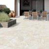 Strata Stone Cloud White Porcelain 21.6m2 -Ketler Outdoors Shop Cloud White 27728.1687352120