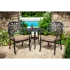Hartman Amalfi Bistro Set Bronze / Amber -Ketler Outdoors Shop KITSET0164 1 83175.1687439751