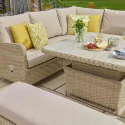 Bramblecrest Somerford Reclining Corner Dining Set -Ketler Outdoors Shop KITSET3396 2 05530.1673613759