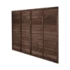 Forest Garden Brown Pressure Treated Superlap Fence Panel -Ketler Outdoors Shop New Project42 52785.1676028129