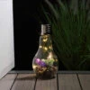 Solar Glass Bulb With Flowers & Copper Wire 18cm -Ketler Outdoors Shop Solar Glass Bulb With Flowers Copper Wire 18cm 4 58061.1681120139