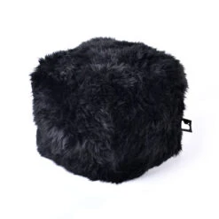 Mini B Fur Bean Box - Black