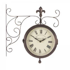 Marylebone Station Wall Clock And Thermometer 8in -Ketler Outdoors Shop gagclo0025 3 99948.1662991367