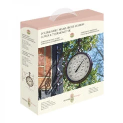 Marylebone Station Wall Clock And Thermometer 8in -Ketler Outdoors Shop gagclo0025 5 74338.1662991367