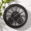 Exeter Wall Clock And Thermometer 15" -Ketler Outdoors Shop gagclo0033 2 49065.1665133259