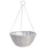 Rattan Effect Light Grey Hanging Basket 35cm -Ketler Outdoors Shop hbagen0098 98296.1665133315
