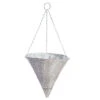 Rattan Effect Light Grey Hanging Cone 35cm -Ketler Outdoors Shop hbagen0102 02845.1665133315