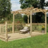Forest Ultima Pergola And Patio Decking Kit - 24 X 49m -Ketler Outdoors Shop lanfen1863 3 44682.1665133367