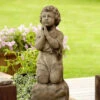 Large Praying Girl On Rock -Ketler Outdoors Shop large praying girl on rockw 55591.1665133572