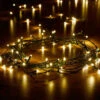 100 Warm White LEDs String Lights -Ketler Outdoors Shop ligsol0556 12290.1665133430