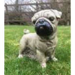 Border Stoneware Pug