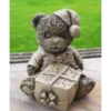 Border Stoneware Teddy With Present -Ketler Outdoors Shop new project 1034 25389.1665133545