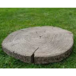 Border Stoneware Log Stepping Stone