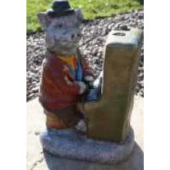 Border Stoneware Band Pig