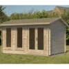 Forest Chiltern 4m X 3m Log Cabin - Apex Roof, Double Glazed 24kg Felt, Plus Underlay -Ketler Outdoors Shop new project 1283 38454.1665133358