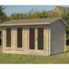Forest Chiltern 4m X 3m Log Cabin Single Glazed 24kg Felt, No Underlay -Ketler Outdoors Shop new project 1288 30607.1665133358