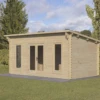 Forest Elmley 5m X 3m Log Cabin - Pent Roof, Double Glazed 34kg Polyester Felt, Plus Underlay -Ketler Outdoors Shop new project 1295 68536.1665133359