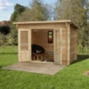 Forest Harwood 3m X 2m Log Cabin - Pent Roof, 24kg Felt Plus Underlay -Ketler Outdoors Shop new project 1297 73104.1665133359