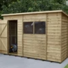 Forest Overlap Pressure Treated 10x6 Pent Shed -Ketler Outdoors Shop new project 1407 81755.1665133362