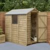 Forest Overlap Pressure Treated 6x4 Apex Shed -Ketler Outdoors Shop new project 1418 67724.1665133363