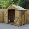 Forest Overlap Pressure Treated 7x5 Apex Shed - Double Door -Ketler Outdoors Shop new project 1425 69876.1665133363