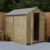 Forest Overlap Pressure Treated 7x5 Apex Shed - No Window -Ketler Outdoors Shop new project 1426 10251.1665133363