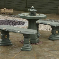Border Stoneware Japanese Patio Set