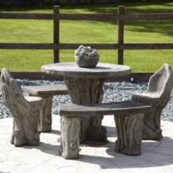Border Stoneware Woodland Patio Set