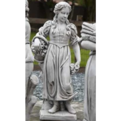 Border Stoneware Large Spring Girl