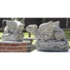 Border Stoneware Pair Crouching Griffin Gatekeeper -Ketler Outdoors Shop new project 589 28438.1665133573