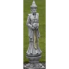 Border Stoneware Large Oriental Man On Plinth -Ketler Outdoors Shop new project 597 63029.1665133539