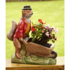 Border Stoneware Fox And Barrow
