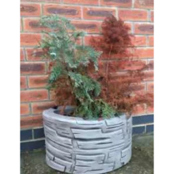 Border Stoneware Slate Planter