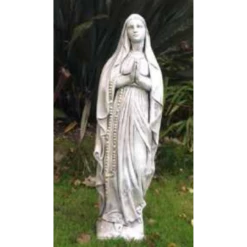 Border Stoneware Virgin Mary