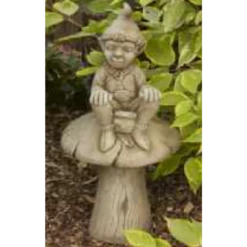 Border Stoneware Pixie With Rucksack