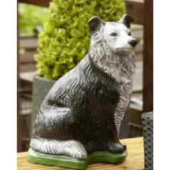 Border Stoneware Collie Dog