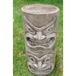 Border Stoneware Medium Tiki Statue