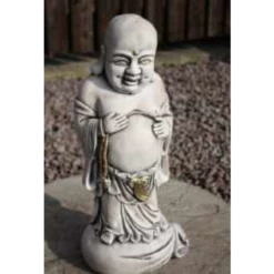 Border Stoneware Standing Buddha