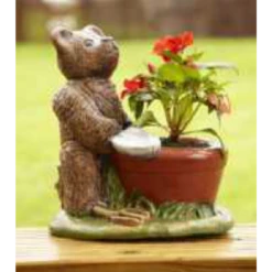 Border Stoneware Teddy Planter
