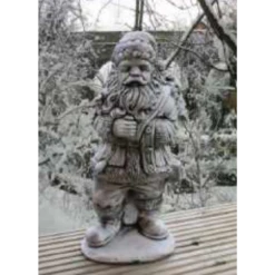 Border Stoneware Standing Santa