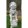 Border Stoneware Small Dragon Dog On Plinth -Ketler Outdoors Shop new project 946 65671.1665133574